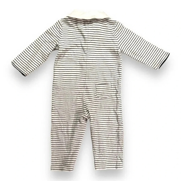 Janie & Jack | Shawl Collar Onesie (6-12 mos) - Picture 3 of 5